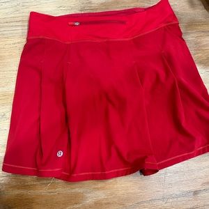 Size 6 lululemon pace rival skirt